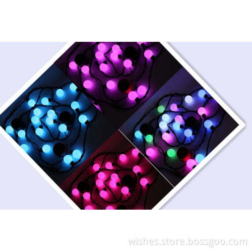 Smart Christmas string speaker-lights for celebration